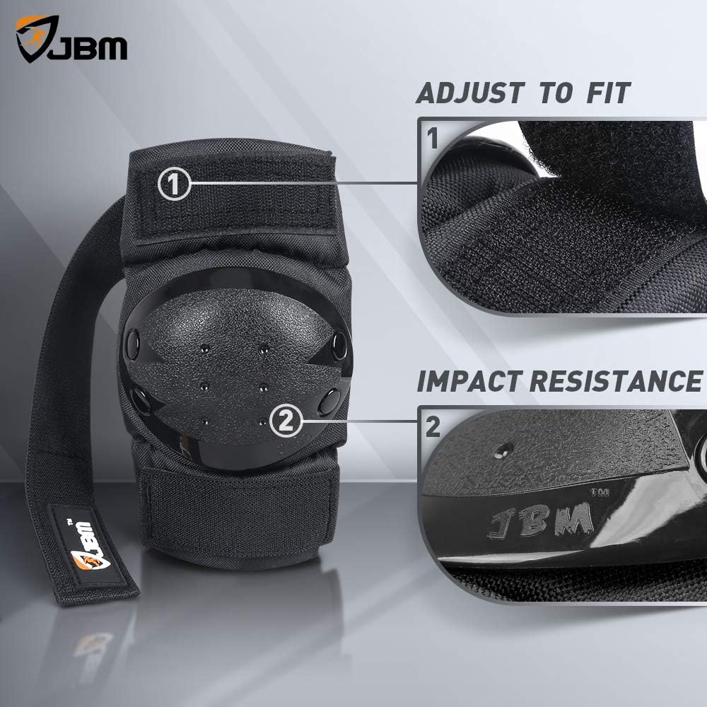 Adult & Kids Knee Pads Elbow Pads and Wrist Guards for Inline Skating, Roller Skating, Skateboarding, Scootering