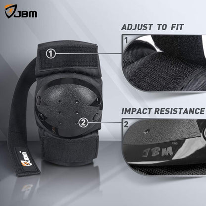 Adult & Kids Knee Pads Elbow Pads and Wrist Guards for Inline Skating, Roller Skating, Skateboarding, Scootering