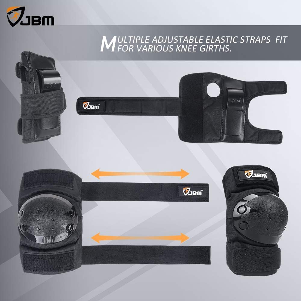Adult & Kids Knee Pads Elbow Pads and Wrist Guards for Inline Skating, Roller Skating, Skateboarding, Scootering