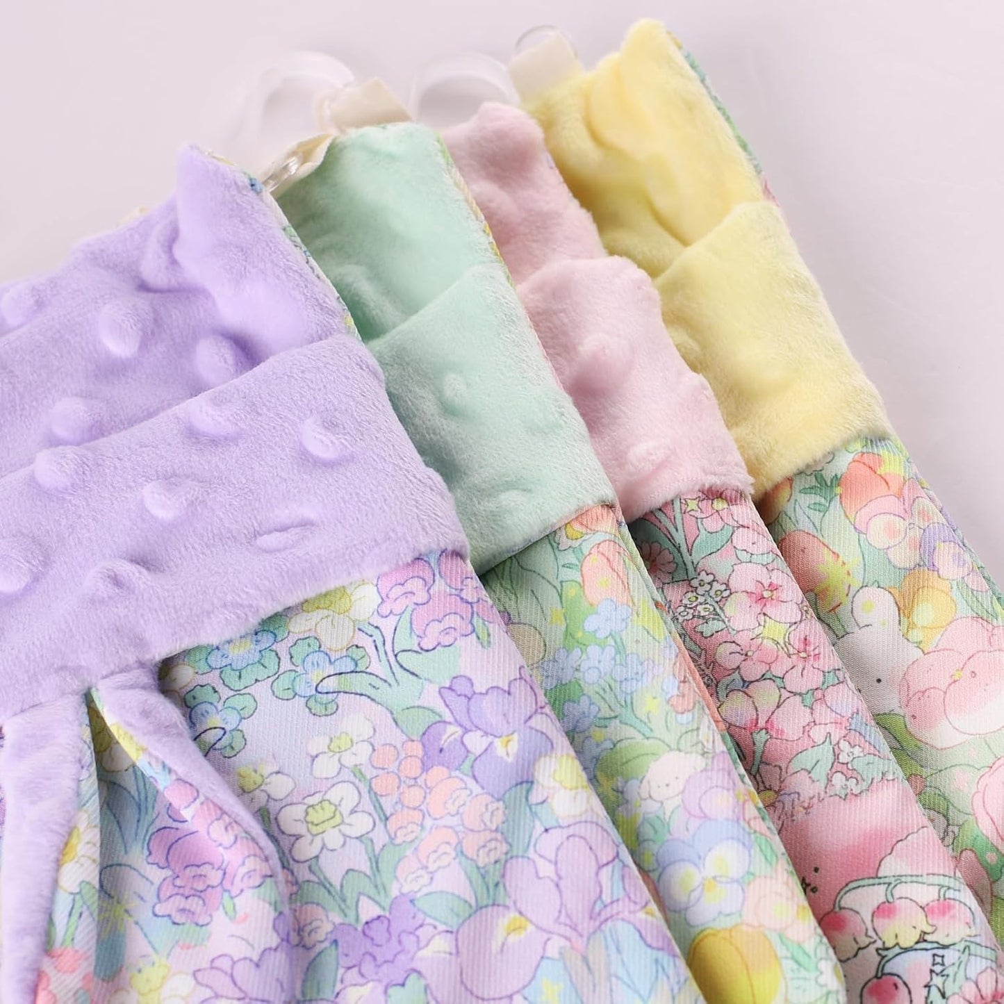 Sugar Gliders Sleeping Pouch Velvet Hanging Hammocks Bed Carrier Bag with Strap for Small Pet Hamsters Rat Ferret Squirrels Marmosets Guinea Pig (Yellow)