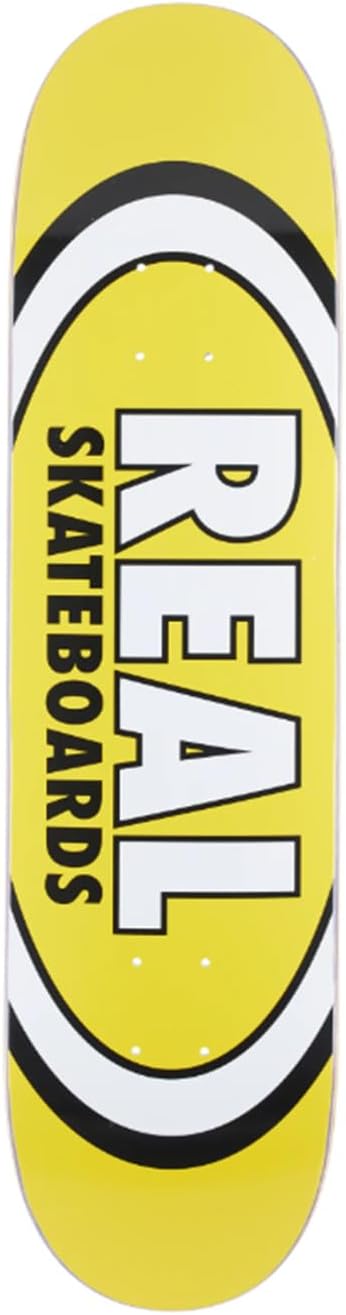 Team Classic Oval Skateboard Deck - Yellow - 8.06"