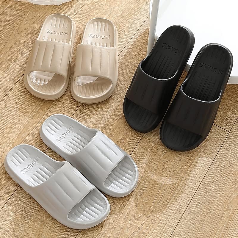 Slippers for Women Men Bathroom Shower Shoes indoor