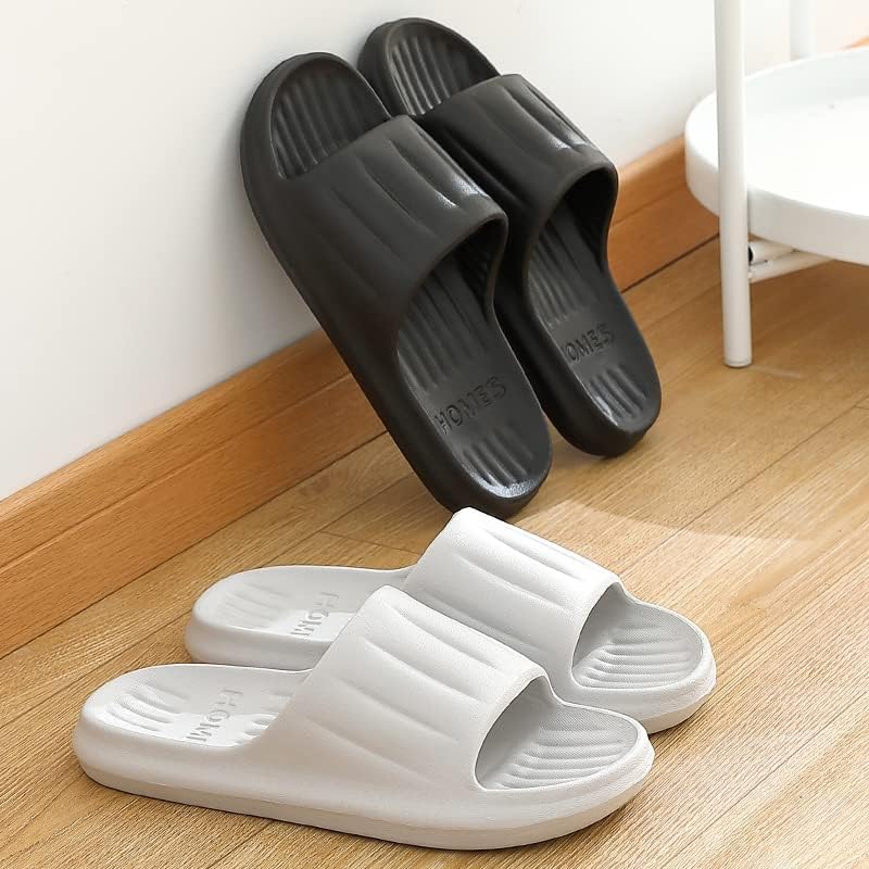 Slippers for Women Men Bathroom Shower Shoes indoor