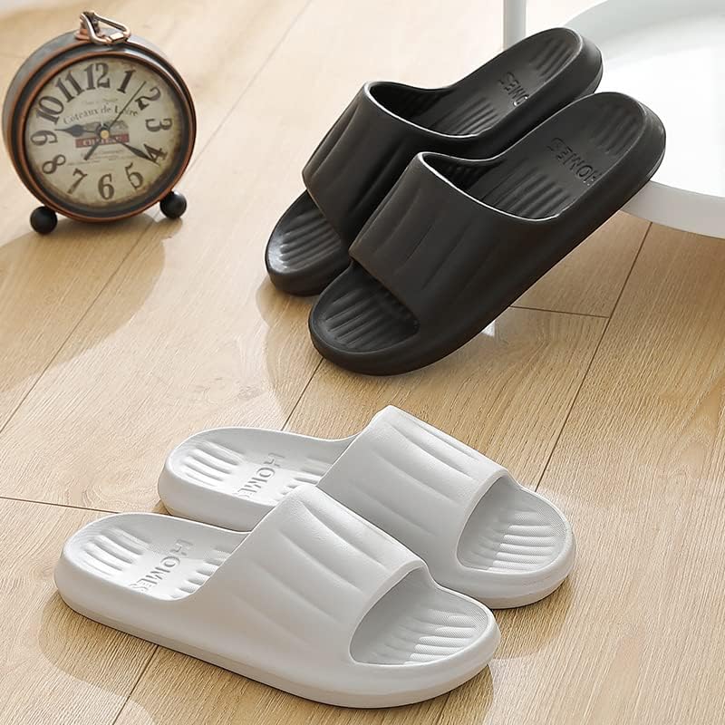 Slippers for Women Men Bathroom Shower Shoes indoor