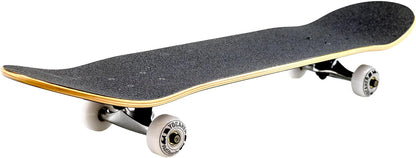 Pro Skateboards Blank, Checker, Camo Professional Complete Skateboard 7.75" w/ 7Ply Maple Deck, Aluminum Alloy Truck, ABEC-9 Bearing, 54mm Skateboard Wheels, Concave Cruiser Trick Skateboard