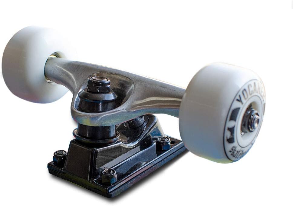 Pro Skateboards Blank, Checker, Camo Professional Complete Skateboard 7.75" w/ 7Ply Maple Deck, Aluminum Alloy Truck, ABEC-9 Bearing, 54mm Skateboard Wheels, Concave Cruiser Trick Skateboard