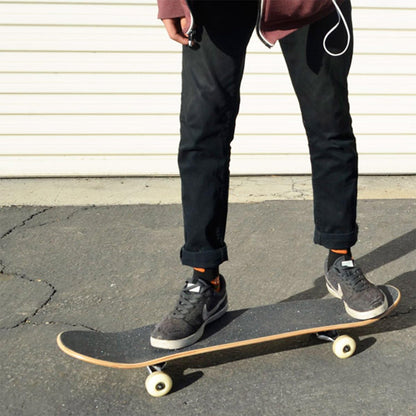 Pro Skateboards Blank, Checker, Camo Professional Complete Skateboard 7.75" w/ 7Ply Maple Deck, Aluminum Alloy Truck, ABEC-9 Bearing, 54mm Skateboard Wheels, Concave Cruiser Trick Skateboard