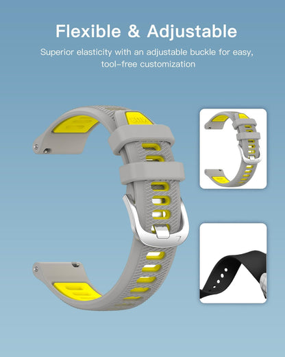 Bands for Amazfit Balance 2 Smartwatch,Sport quick-release Silicone Band for Amazfit Balance 2 1.5",Soft Lightweight & Ventilated Comfort Replacement Smartwatch Strap,Adjustable Wristband