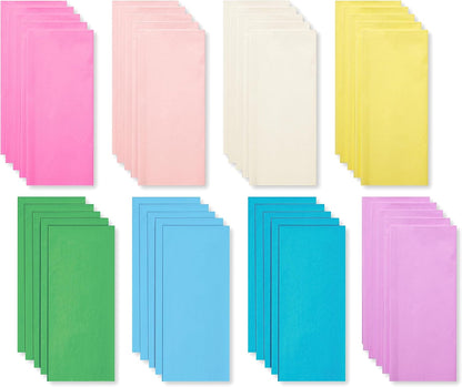 40 Sheet 20 in. x 20 in. Pastel Tissue Paper for Graduation, Birthdays and All Occasions