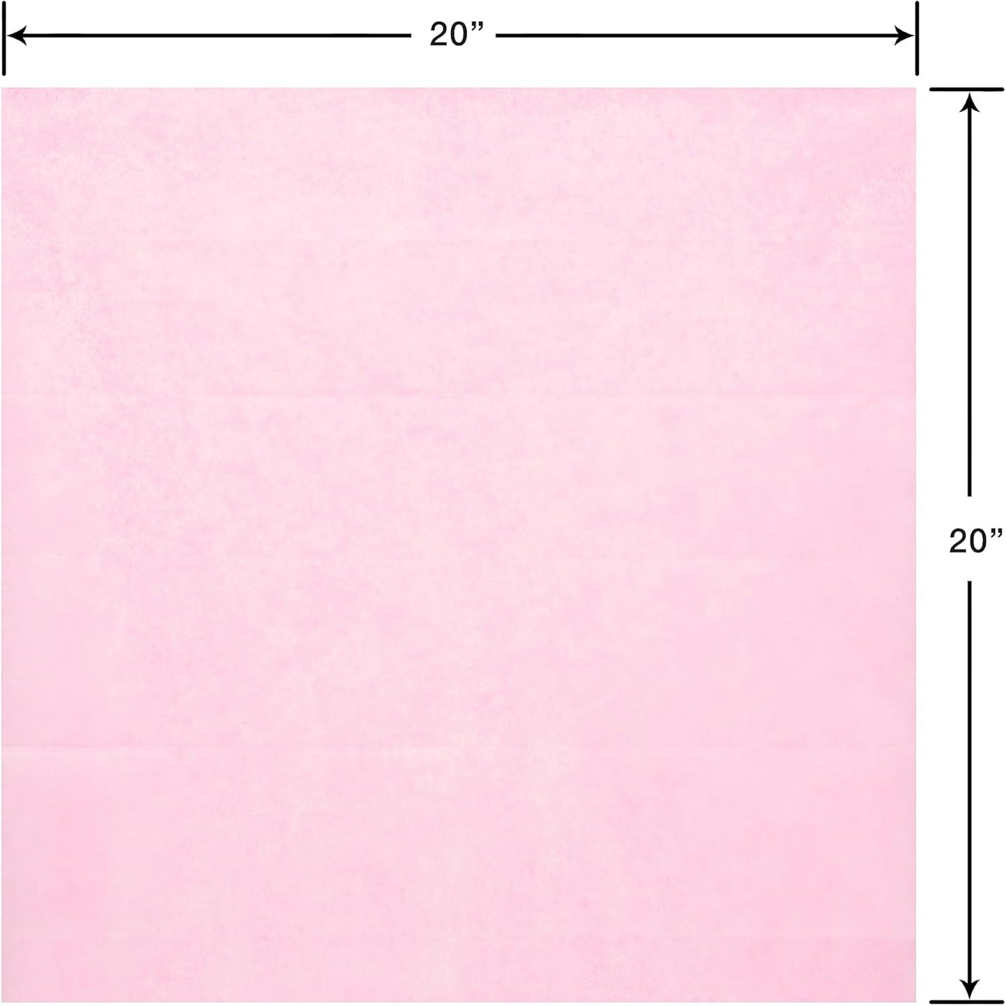 40 Sheet 20 in. x 20 in. Pastel Tissue Paper for Graduation, Birthdays and All Occasions