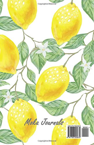 Fresh Lemons Notebook Journal (Size 5,5 x 8,5): 120 college-ruled pages (60 sheets)