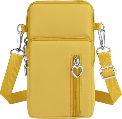Lightweight Small Crossbody bags Cell Phone Purses Travel Pouch Shoulder Bag for Women