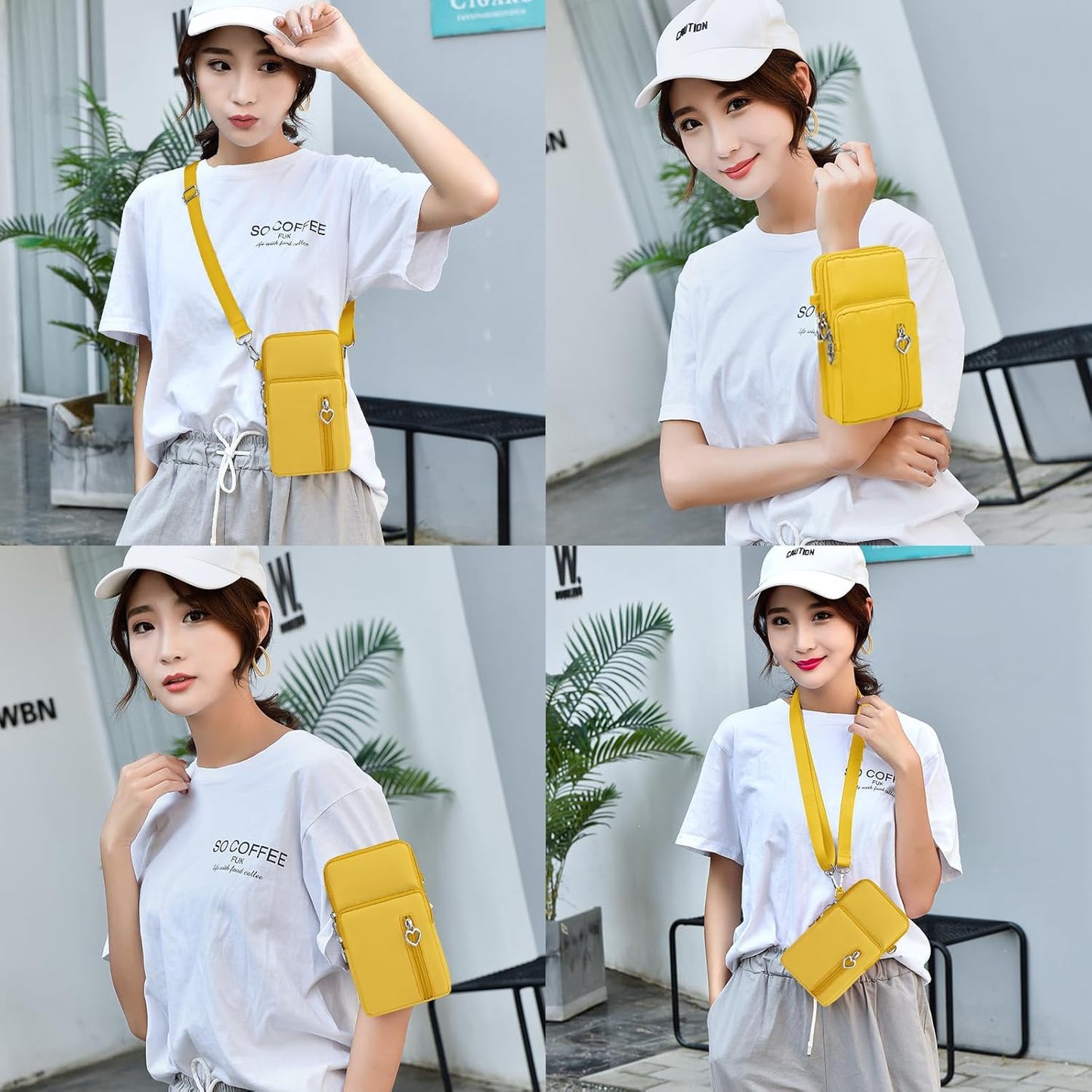 Lightweight Small Crossbody bags Cell Phone Purses Travel Pouch Shoulder Bag for Women