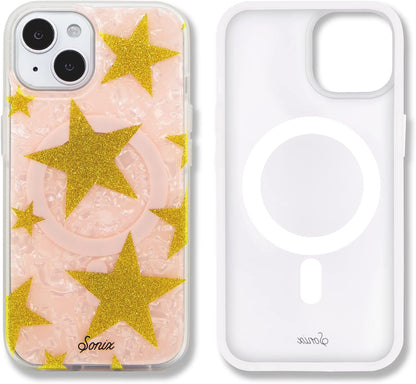 Phone Case for iPhone 16 Pro Max | Compatible with MagSafe | 10ft Drop Tested | Lemon Gingham - Colors B