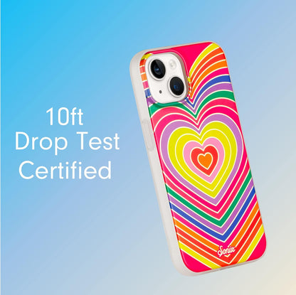 Phone Case for iPhone 16 Pro Max | Compatible with MagSafe | 10ft Drop Tested | Lemon Gingham - Colors B