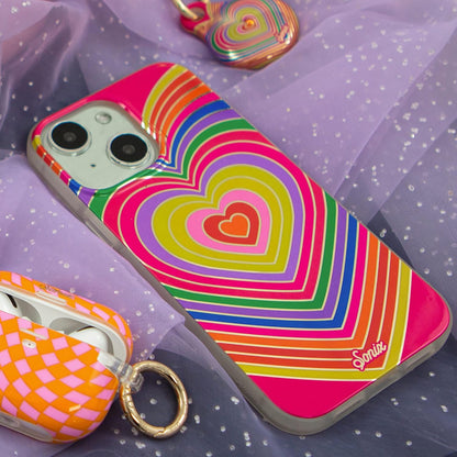 Phone Case for iPhone 16 Pro Max | Compatible with MagSafe | 10ft Drop Tested | Lemon Gingham - Colors B