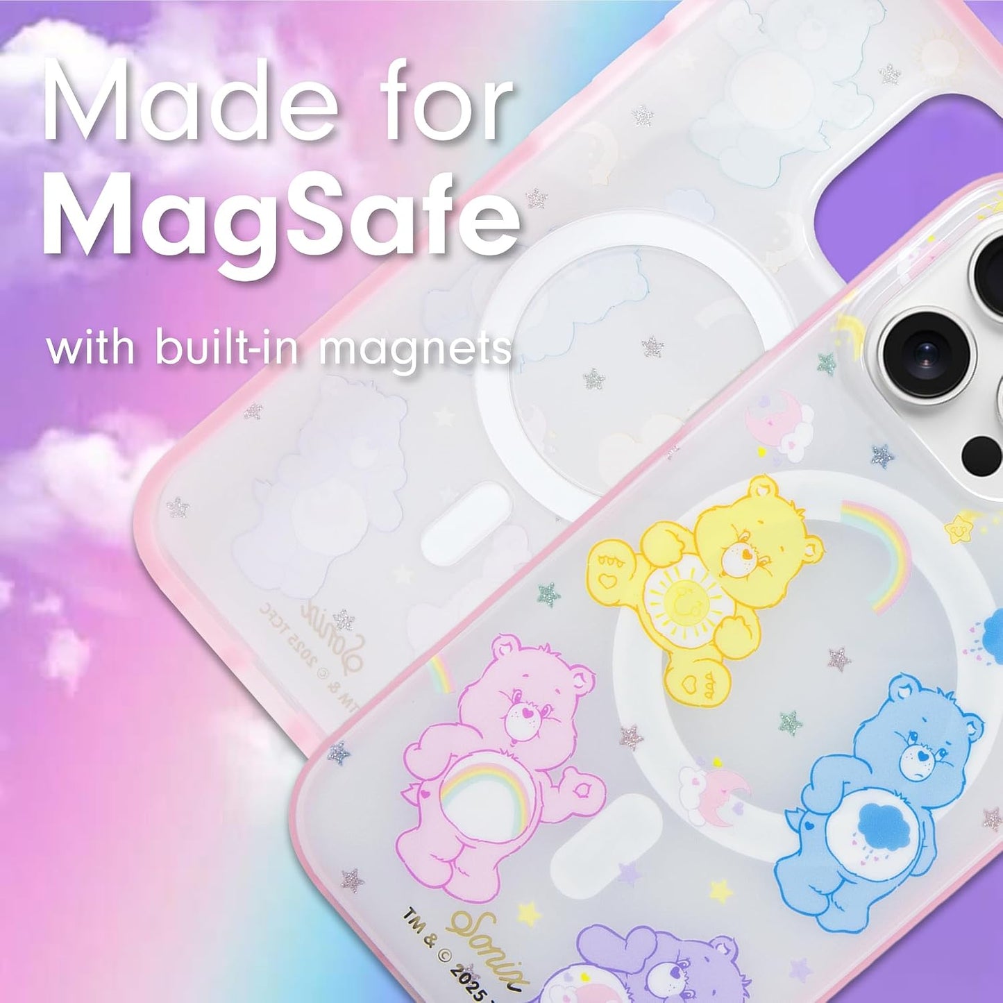 Phone Case for iPhone 16 Pro Max | Compatible with MagSafe | 10ft Drop Tested | Lemon Gingham - Colors B