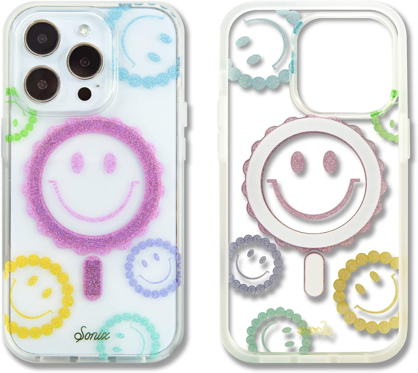 Phone Case for iPhone 16 Pro Max | Compatible with MagSafe | 10ft Drop Tested | Lemon Gingham - Colors B