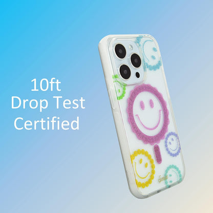 Phone Case for iPhone 16 Pro Max | Compatible with MagSafe | 10ft Drop Tested | Lemon Gingham - Colors B