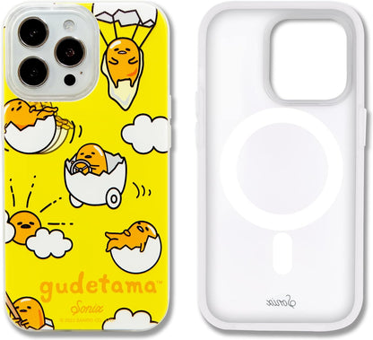 Phone Case for iPhone 16 Pro Max | Compatible with MagSafe | 10ft Drop Tested | Lemon Gingham - Colors B