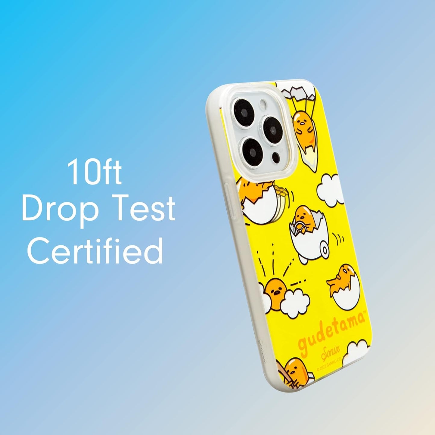 Phone Case for iPhone 16 Pro Max | Compatible with MagSafe | 10ft Drop Tested | Lemon Gingham - Colors B