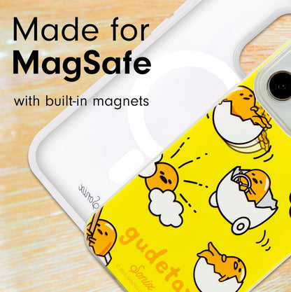 Phone Case for iPhone 16 Pro Max | Compatible with MagSafe | 10ft Drop Tested | Lemon Gingham - Colors B