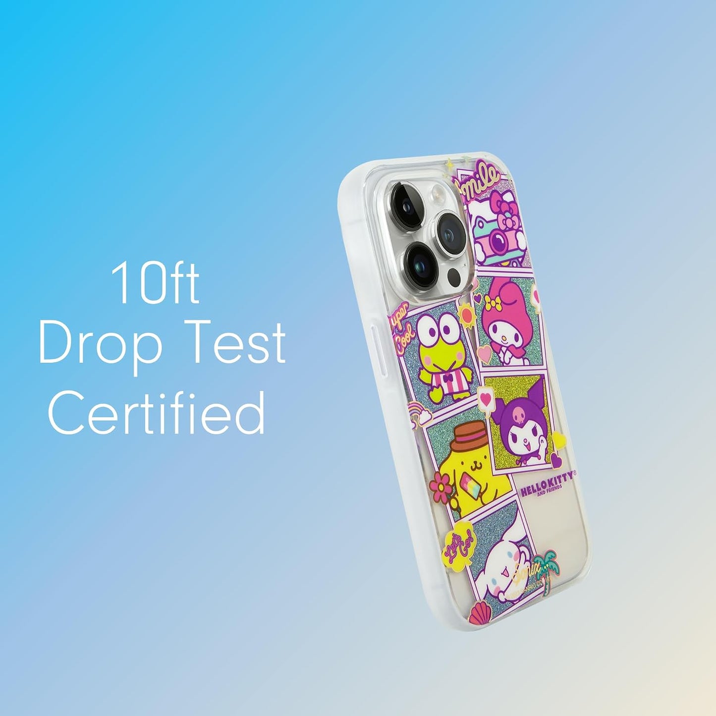 Phone Case for iPhone 16 Pro Max | Compatible with MagSafe | 10ft Drop Tested | Lemon Gingham - Colors B