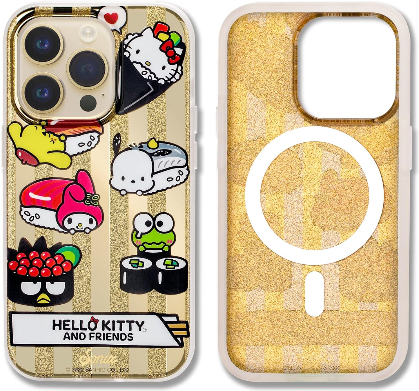 Phone Case for iPhone 16 Pro Max | Compatible with MagSafe | 10ft Drop Tested | Lemon Gingham - Colors B