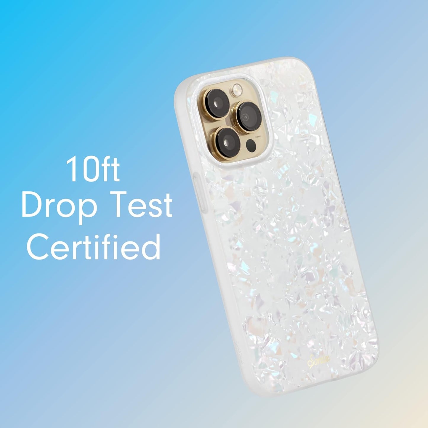 Phone Case for iPhone 16 Pro Max | Compatible with MagSafe | 10ft Drop Tested | Lemon Gingham - Colors B