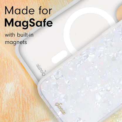 Phone Case for iPhone 16 Pro Max | Compatible with MagSafe | 10ft Drop Tested | Lemon Gingham - Colors B