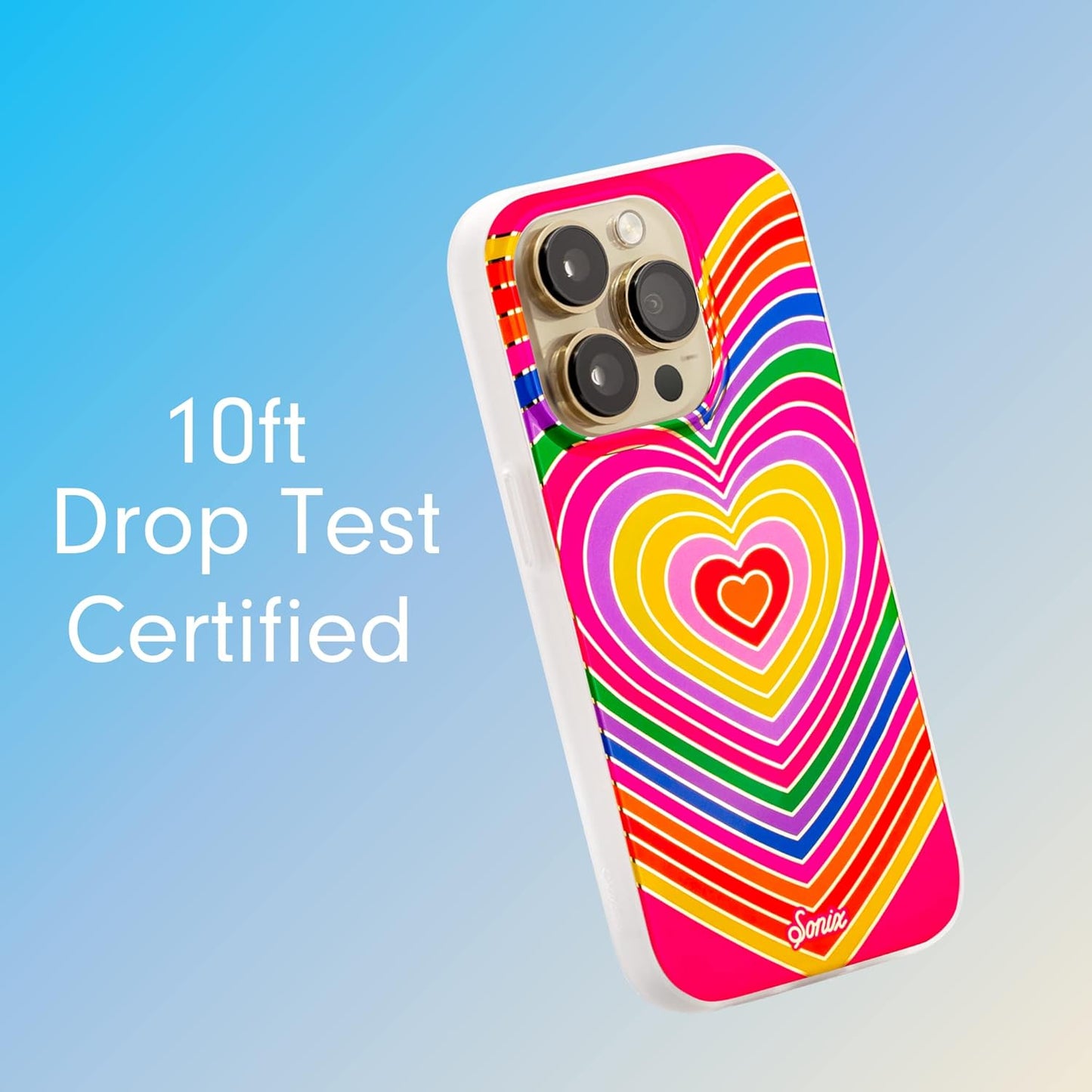 Phone Case for iPhone 16 Pro Max | Compatible with MagSafe | 10ft Drop Tested | Lemon Gingham - Colors B
