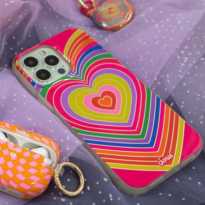 Phone Case for iPhone 16 Pro Max | Compatible with MagSafe | 10ft Drop Tested | Lemon Gingham - Colors B