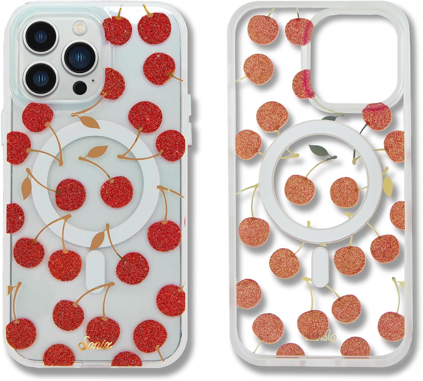 Phone Case for iPhone 16 Pro Max | Compatible with MagSafe | 10ft Drop Tested | Lemon Gingham - Colors B