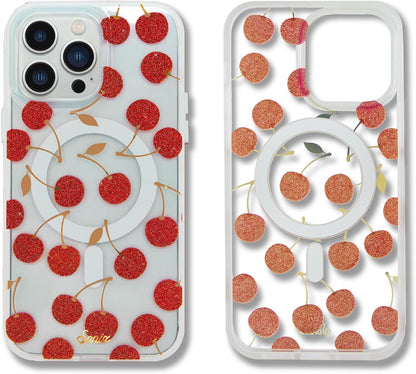 Phone Case for iPhone 16 Pro Max | Compatible with MagSafe | 10ft Drop Tested | Lemon Gingham - Colors B