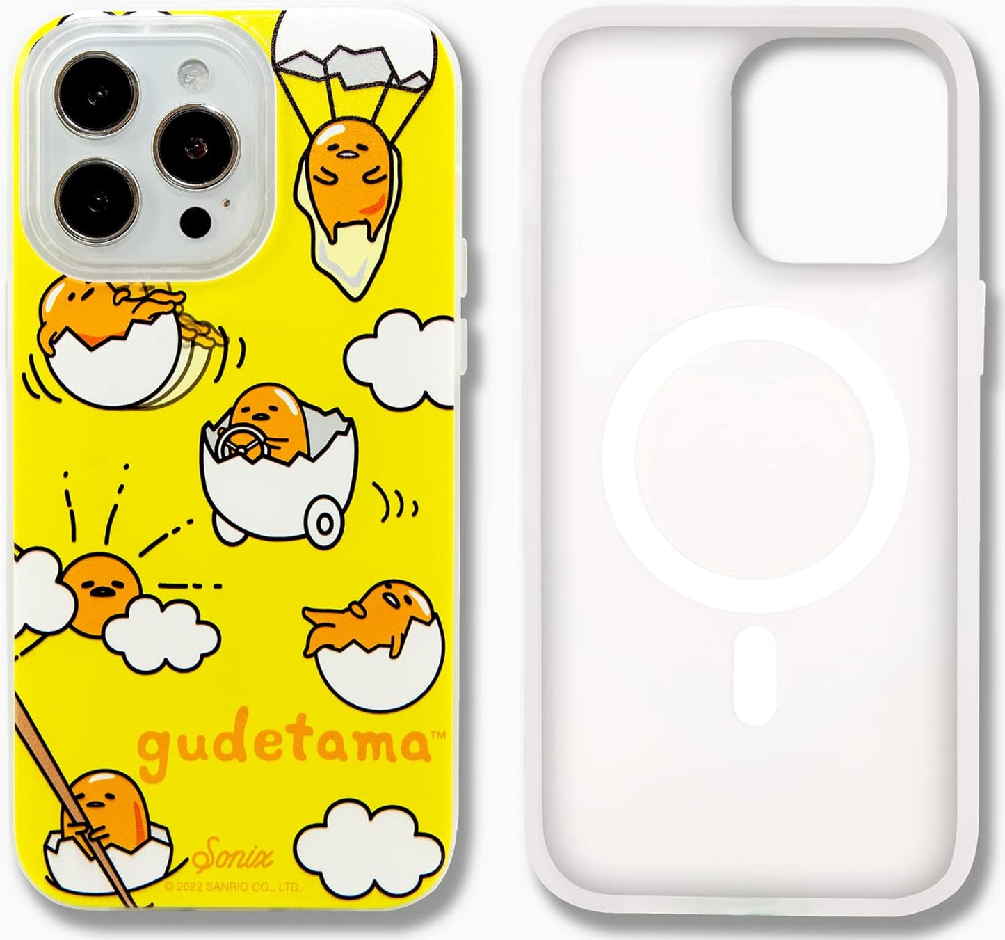 Phone Case for iPhone 16 Pro Max | Compatible with MagSafe | 10ft Drop Tested | Lemon Gingham - Colors B