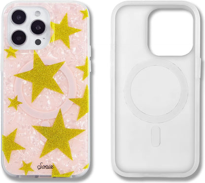 Phone Case for iPhone 16 Pro Max | Compatible with MagSafe | 10ft Drop Tested | Lemon Gingham - Colors B