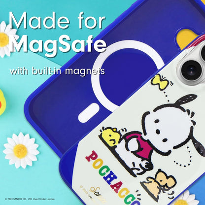 Phone Case for iPhone 16 Pro Max | Compatible with MagSafe | 10ft Drop Tested | Lemon Gingham - Colors B