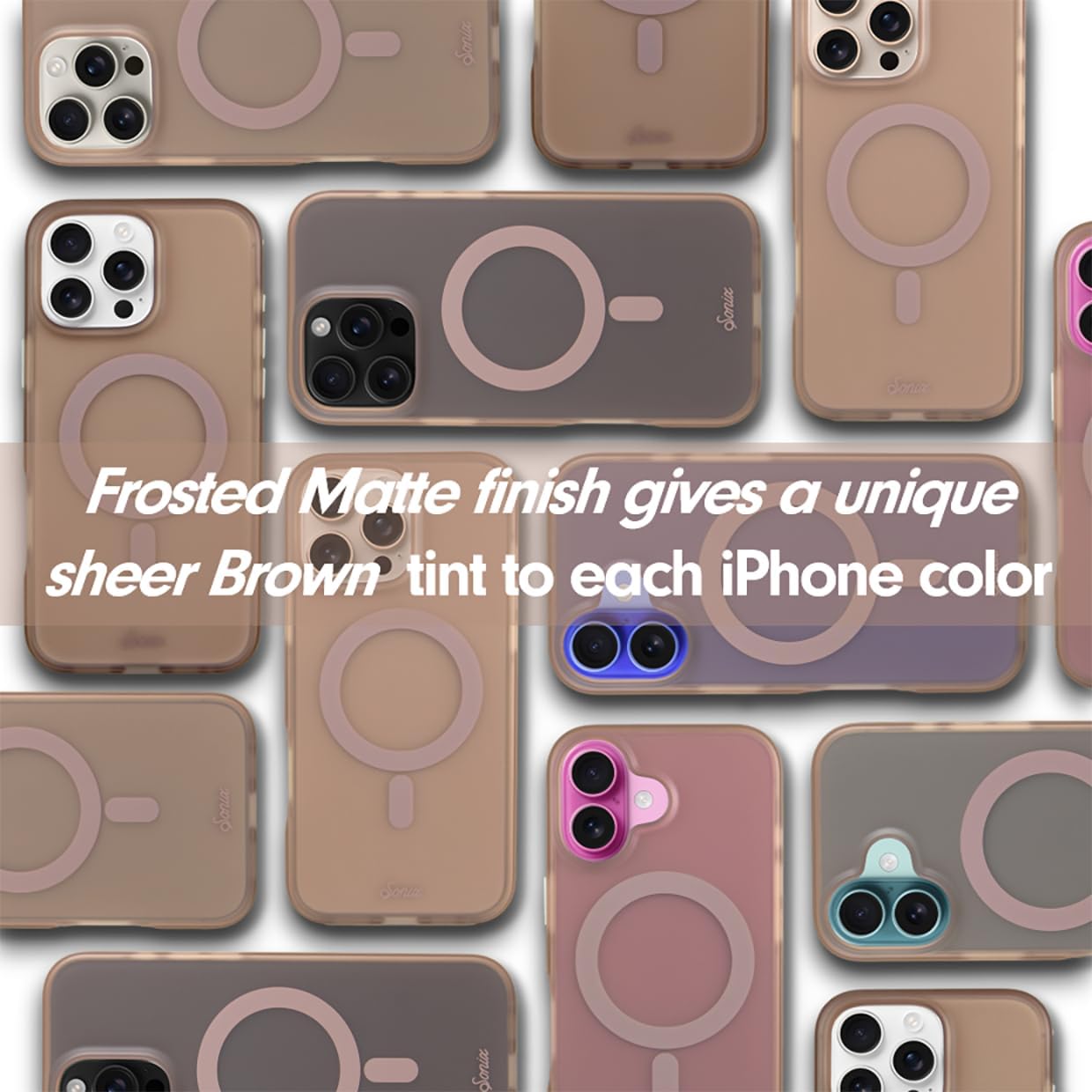 Phone Case for iPhone 16 Pro Max | Compatible with MagSafe | 10ft Drop Tested | Lemon Gingham - Colors B