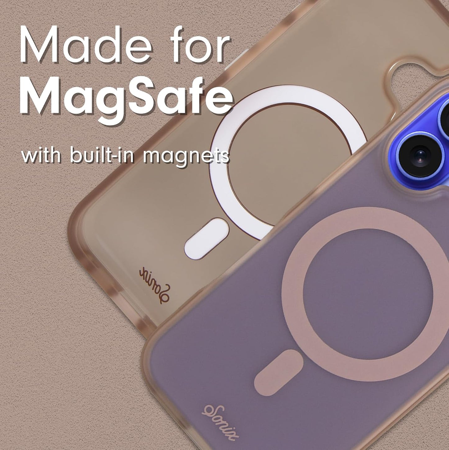 Phone Case for iPhone 16 Pro Max | Compatible with MagSafe | 10ft Drop Tested | Lemon Gingham - Colors B