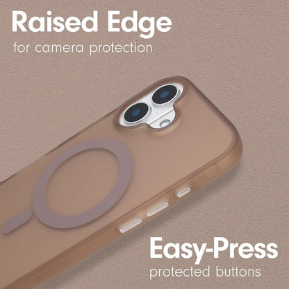 Phone Case for iPhone 16 Pro Max | Compatible with MagSafe | 10ft Drop Tested | Lemon Gingham - Colors B