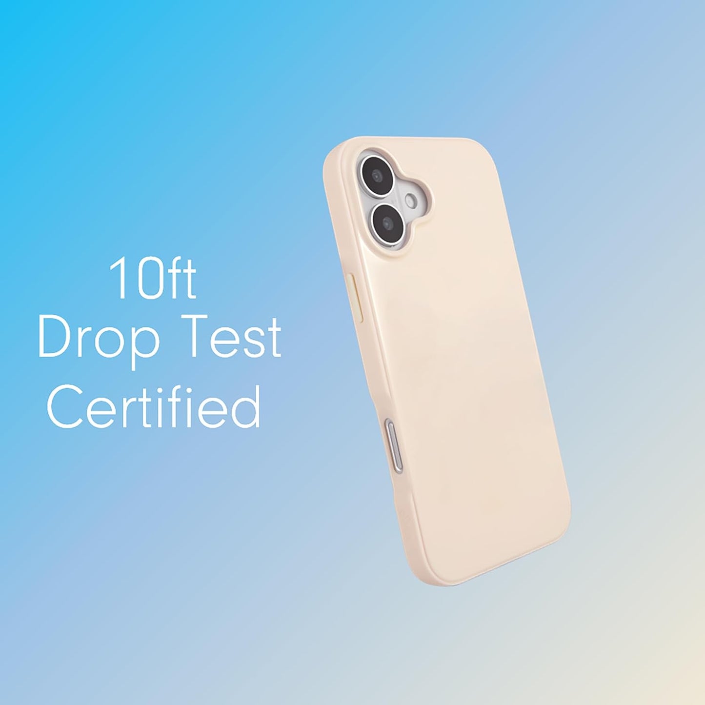 Phone Case for iPhone 16 Pro Max | Compatible with MagSafe | 10ft Drop Tested | Lemon Gingham - Colors B