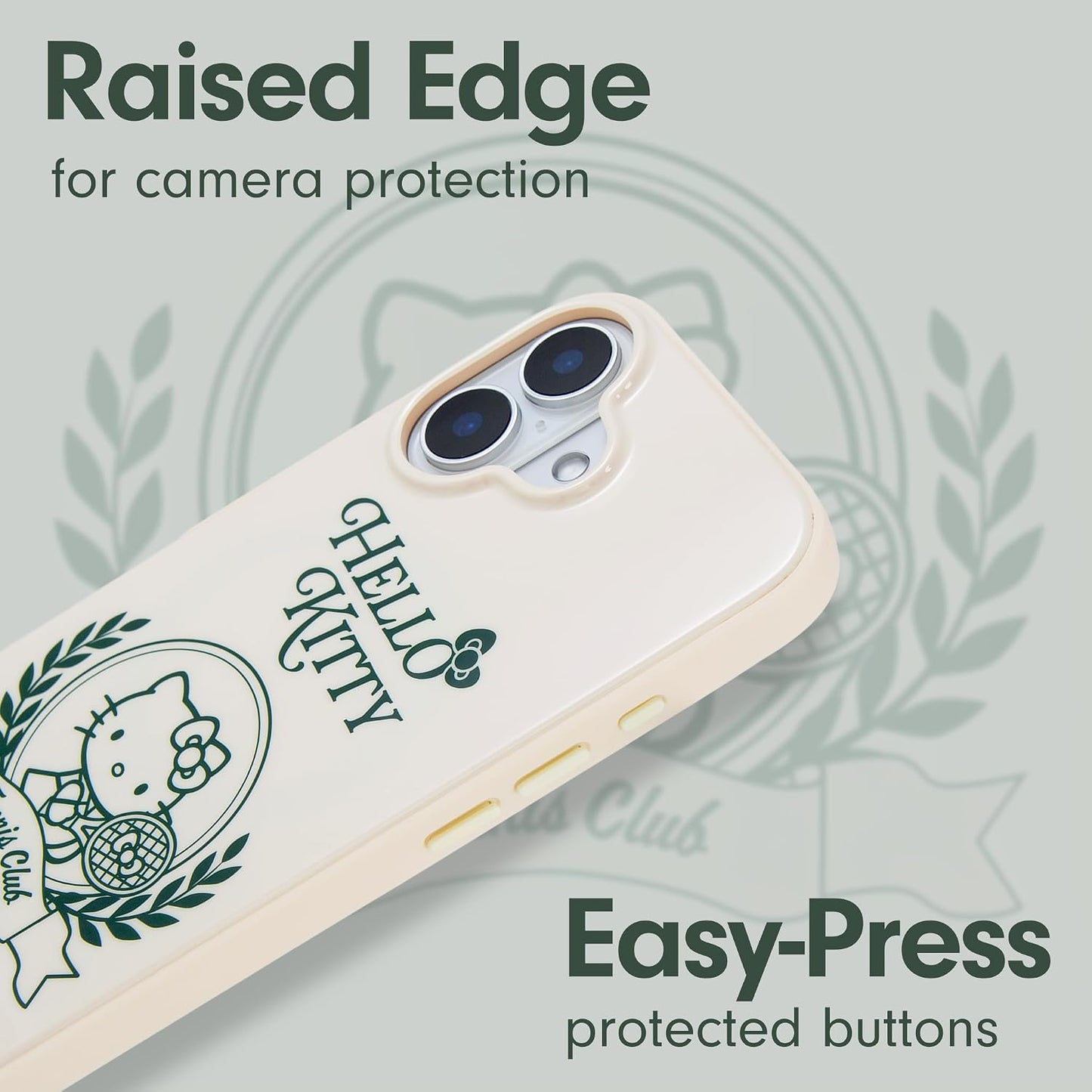 Phone Case for iPhone 16 Pro Max | Compatible with MagSafe | 10ft Drop Tested | Lemon Gingham - Colors B