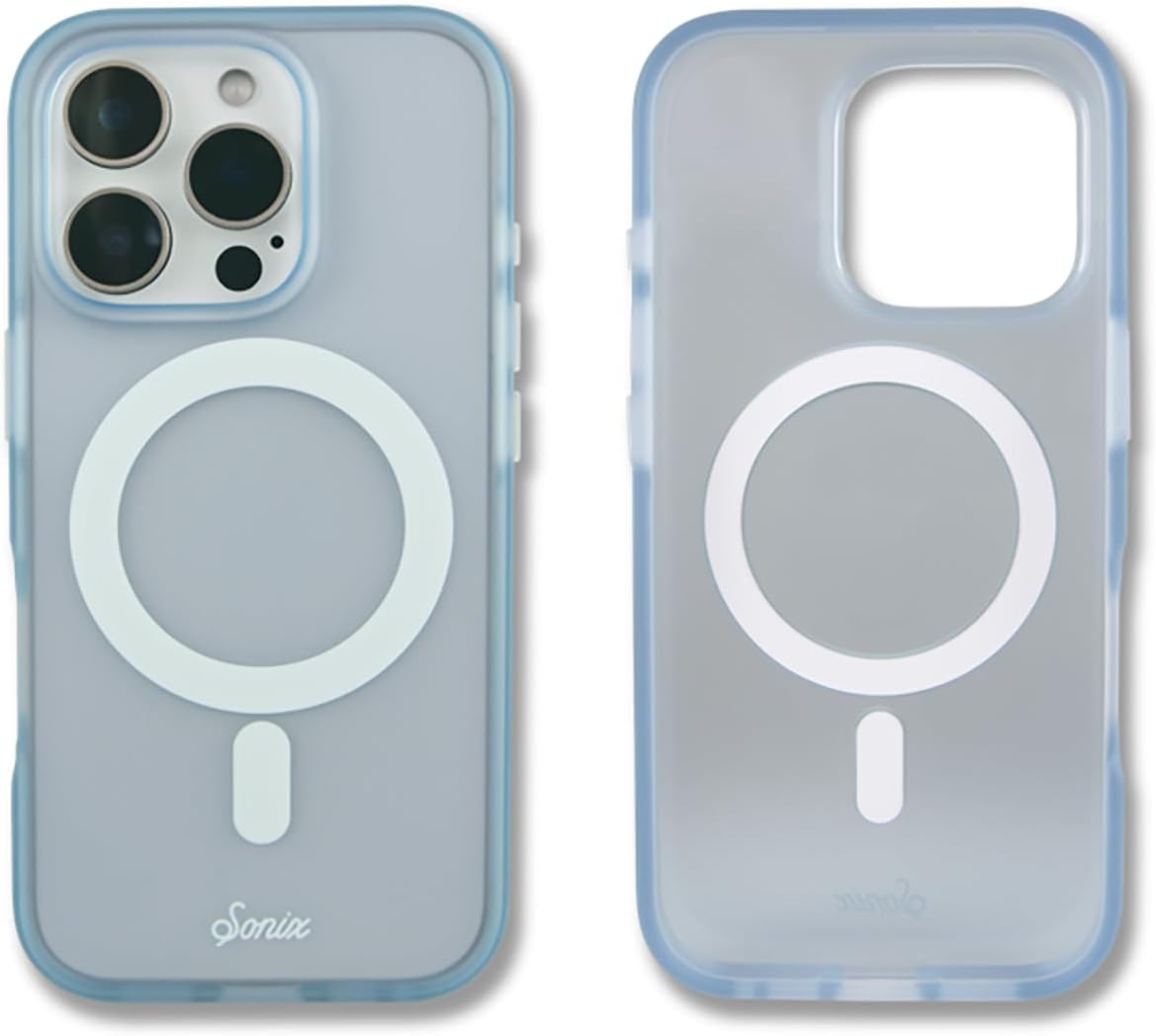 Phone Case for iPhone 16 Pro Max | Compatible with MagSafe | 10ft Drop Tested | Lemon Gingham - Colors B
