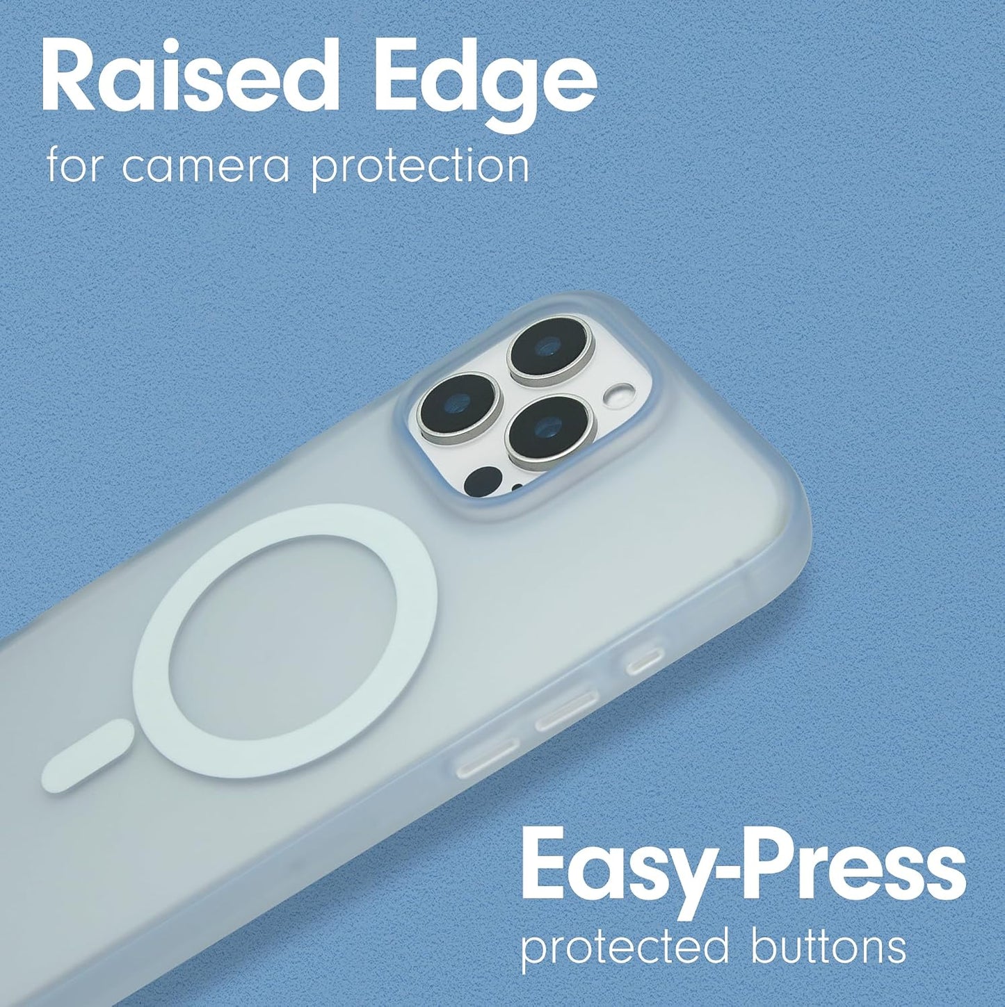 Phone Case for iPhone 16 Pro Max | Compatible with MagSafe | 10ft Drop Tested | Lemon Gingham - Colors B