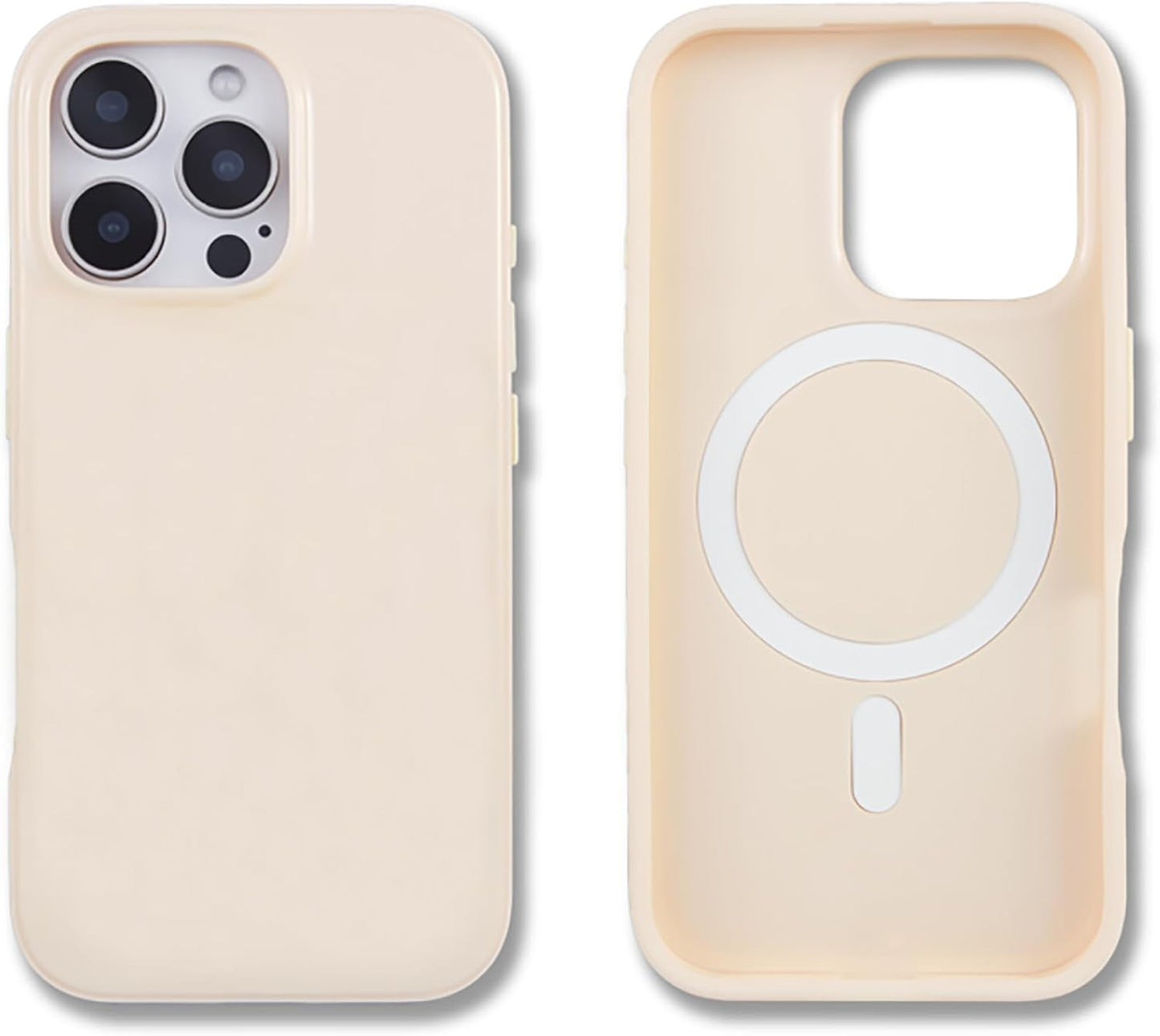 Phone Case for iPhone 16 Pro Max | Compatible with MagSafe | 10ft Drop Tested | Lemon Gingham - Colors B