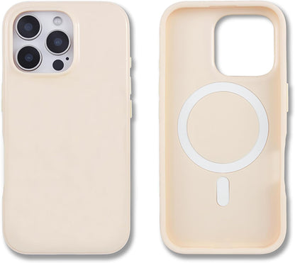 Phone Case for iPhone 16 Pro Max | Compatible with MagSafe | 10ft Drop Tested | Lemon Gingham - Colors B