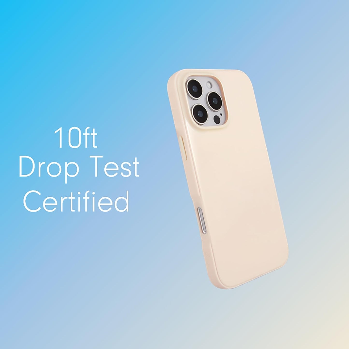 Phone Case for iPhone 16 Pro Max | Compatible with MagSafe | 10ft Drop Tested | Lemon Gingham - Colors B