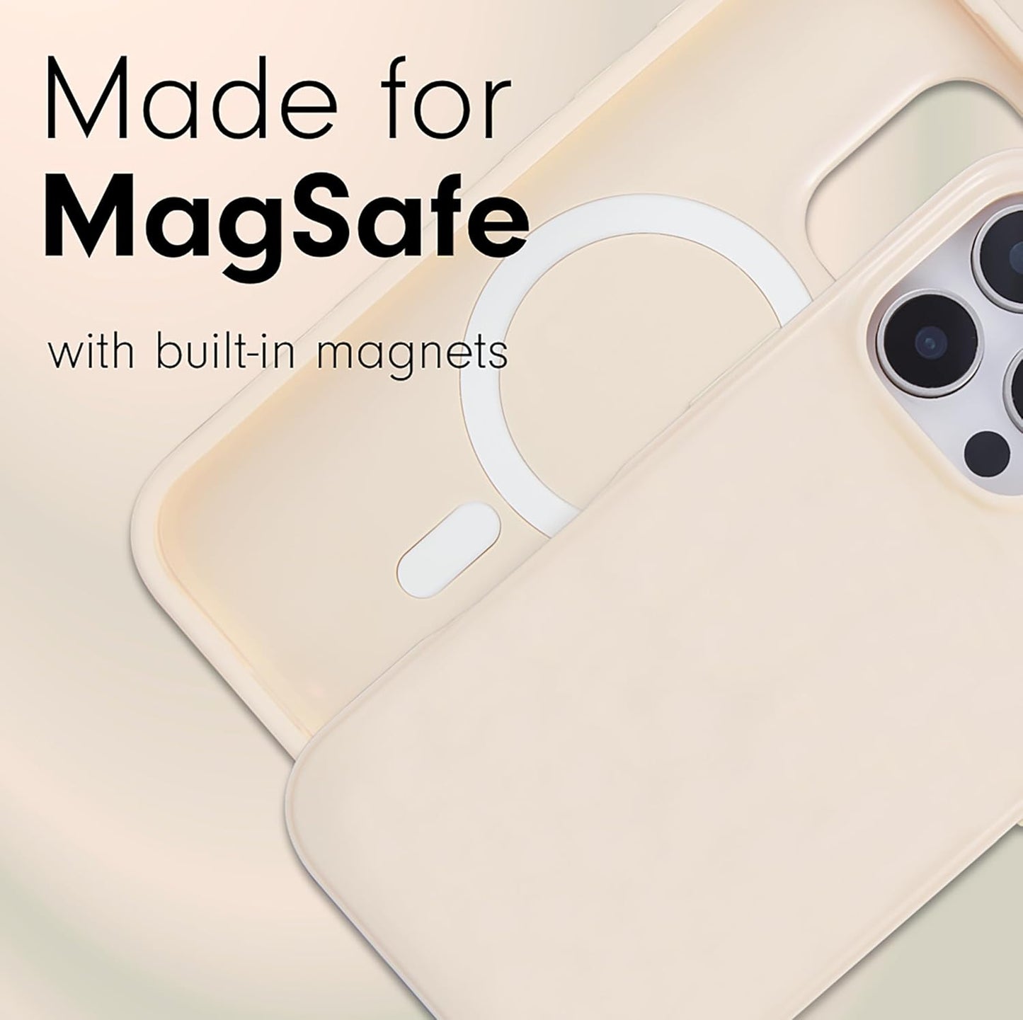Phone Case for iPhone 16 Pro Max | Compatible with MagSafe | 10ft Drop Tested | Lemon Gingham - Colors B