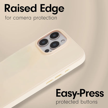 Phone Case for iPhone 16 Pro Max | Compatible with MagSafe | 10ft Drop Tested | Lemon Gingham - Colors B