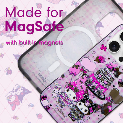 Phone Case for iPhone 16 Pro Max | Compatible with MagSafe | 10ft Drop Tested | Lemon Gingham - Colors B